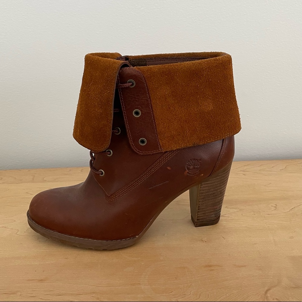 Timberland Boot Heels, Brown, Size 8.5